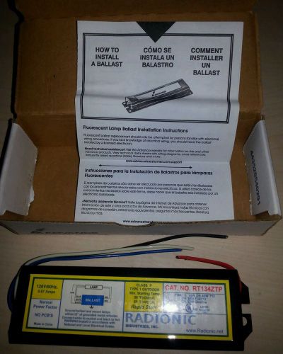 Advance Radionic fluorescent lamp ballast