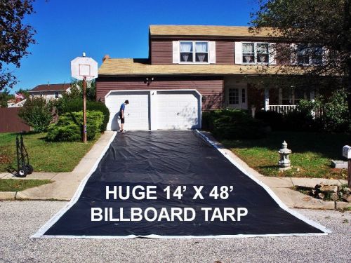 BILLBOARD TARP STRONG HEAVY 14&#039; FT X 48&#039; FT