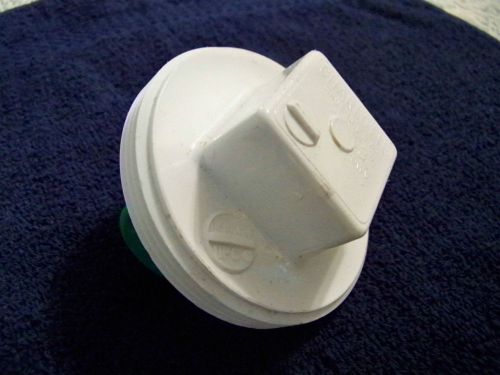 3 INCH PVC THREADED PLUG - NEW