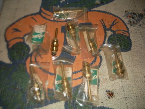 Lot of 8 New Brass Plumbing Valves / Stem Pak for Price Pfister Faucet / Sink