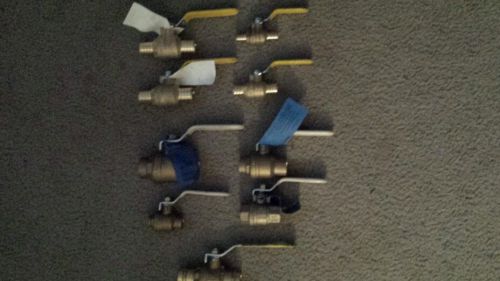 9 brass ball valves for sale