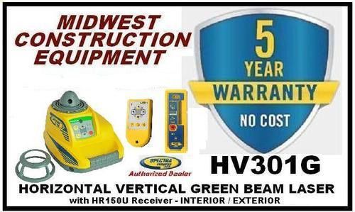 NEW Trimble Spectra Precision HV301G-2 Horizontal/Vertical Green Beam Laser