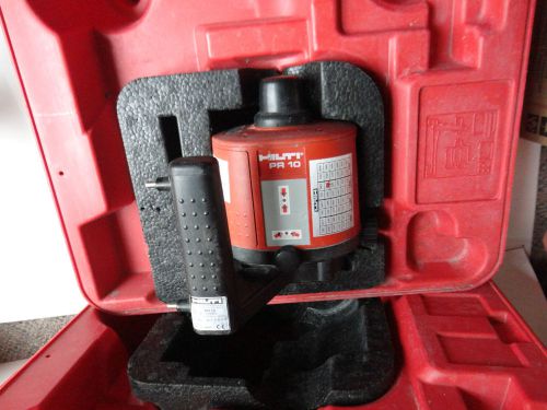 GOOD USED HILTI PR 10 ROTARY LASER IN CASE