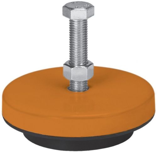 Neoprene/steel machine leveling and shock mount 3-1/2&#034; top diameter 1-1/8&#034; for sale