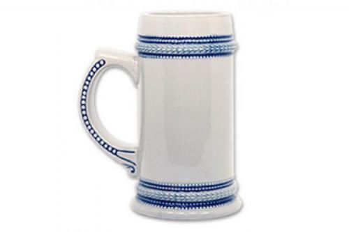 Sublimation Beer Steins Blanks Blue 12 per case