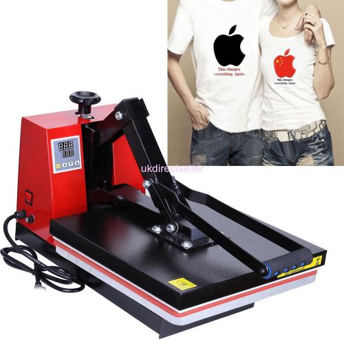 15&#034; x 15&#034; Digital LCD Heat Press Transfer T-Shirt Cup Mug HatSublimation Machine