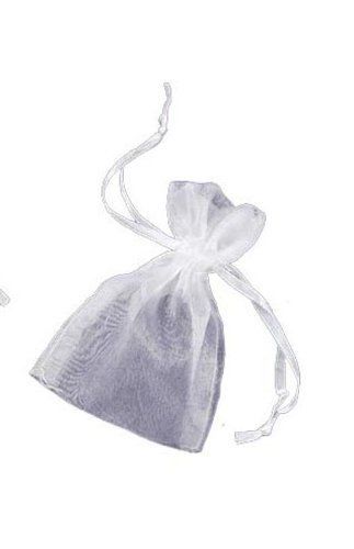 Darice 1405-40  Organza Bag  36-Piece  3-Inch-by-4-Inch  White