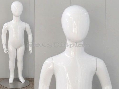 Fiberglass Egghead 2 yrs Child Mannequin Dress Form Display #MD-CW2YEG