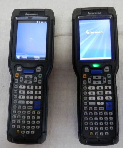 Intermec ck71 handheld barcode scanner terminal for sale