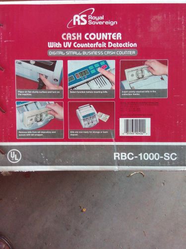 RS Royal Sovereign Cash Counter RBC-1000-SC