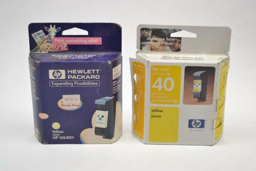 LOT 2 NEW HEWLETT PACKARD HP ASSORTED INKJET PRINTER CARTRIDGE B408423