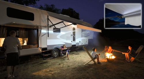 ____ RV Awning LED Lights ____ camper lighting L.E.D. power step tow bar