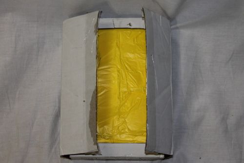 1,000 - 6.25 x 9.25 x 0.6 Mil Yellow Hi Density Merchandise Bags