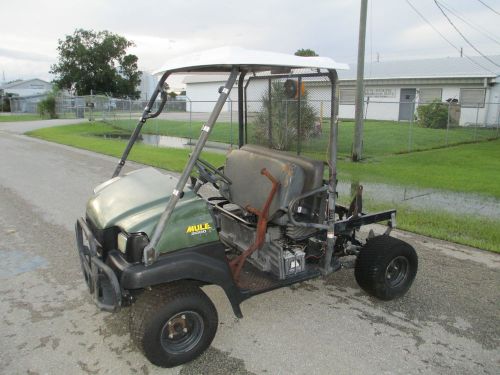 2007 Kawasaki KAF620G Mule Gas Off Road Utility Cart Missing Parts