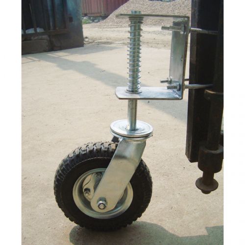 Gate wheel w/suspension- 210-lb cap 8in pneumatic tire ct-gw01 for sale