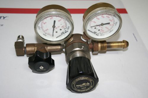 * AIR PRODUCTS E11-W-N145G GAS REGULATOR HIGH PRESSURE VALVE W/ GAUGES