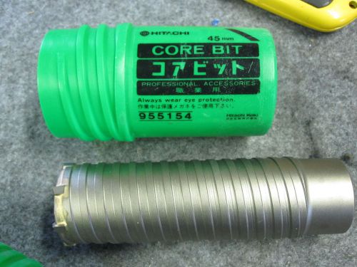 NEW HITACHI 45MM CORE BIT # 955154