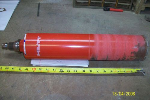 Hilti 4&#034; x 17&#034; used core drill