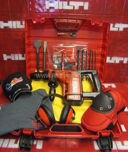 HILTI TE 25 DLX (115V) HAMMER DRILL,MINT COND, FREE BITS &amp; CHISELS, FAST SHIP