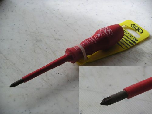 C.K. ck Triton Electrician VDE 1000v pzd 1pt x 80mm 4733 Screwdriver