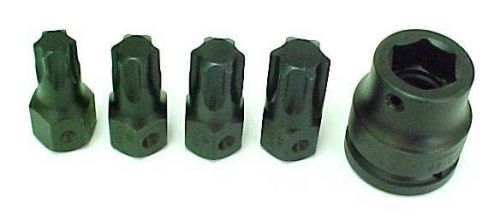 Esgen SPN22TX-Set German Impact Torx Bit Set with T70, T80, T90, T100