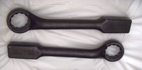 2 New Proto 2623SW Offset Striking Wrenches 12 Point Box End 1-7/16&#034;