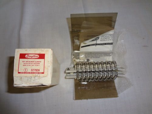 Dayton 2z792a hot air blower heat gun element new in the box for sale