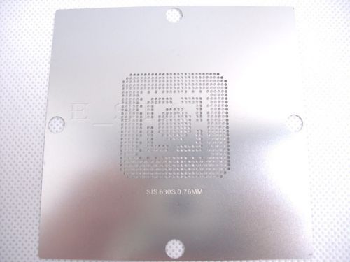 8X8 0.76mm BGA  Stencil Template For SIS 630S SIS630S