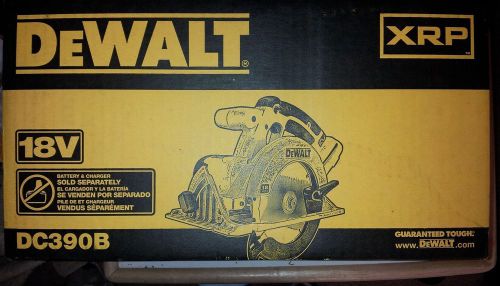 Dewalt DC390 18V Cordless Circular Saw 6 1/2&#034; 18 Volt w/ Blade-NEW NOT REFURB