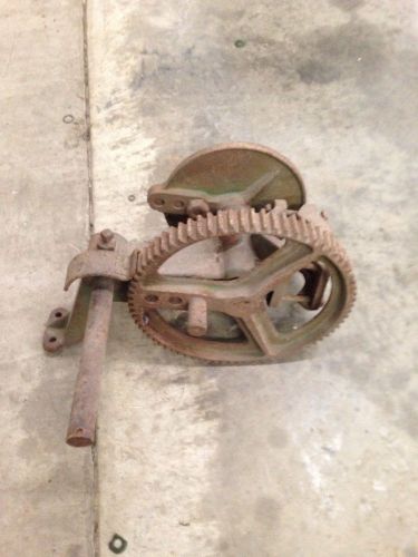 Rare Waterloo Gasoline Engine Co Hit And Miss Pump Jack Early Pre John Deere