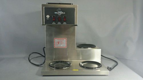 Bloomfield &#034;Koffee King&#034; 8571 Coffee Brewer w/Three Warmers - Exc Cond - FREE SH