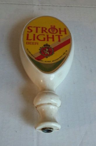 STROH LIGHT Beer TAP keg handle vintage 1980s