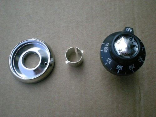 New Southbend Range Griddle 1179999 Short Shaft Thermostat Bezel w/ Knob