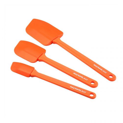 Rachael Ray Tools and Gadgets 3-Piece &#034;Lil&#039; Devils&#034; Spatula Set Orange