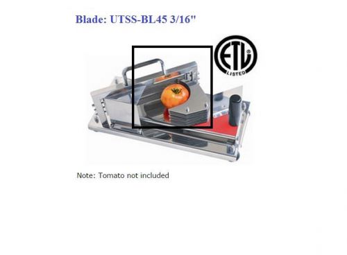 Uniworld Stainless Steel Tomato Slicer 3/16&#034; Blade ONLY ETL Approved UTSS-BL45