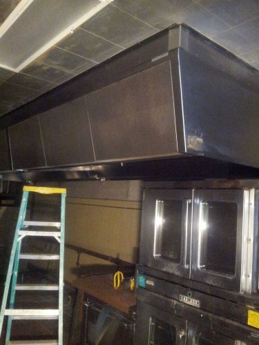 Industrial stainless steel hood