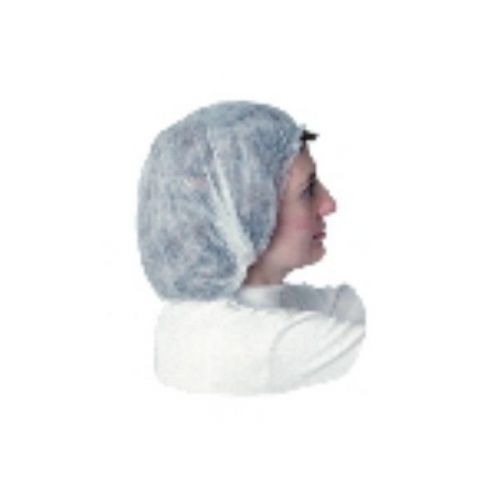 Non-Woven Bouffant Caps 21&#034;  FDA Apvd. Food and Lab 100 per Bag Imp 7387W21