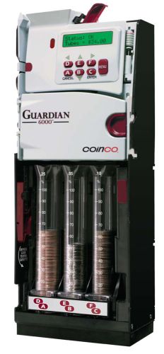 Refurbished! Coinco Guardian 6000 G6XUS 6 Tube Coin Changer