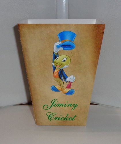 JIMINY CRICKET POPCORN BOX. DISNEYLAND CARTOONS......FREE SHIPPING