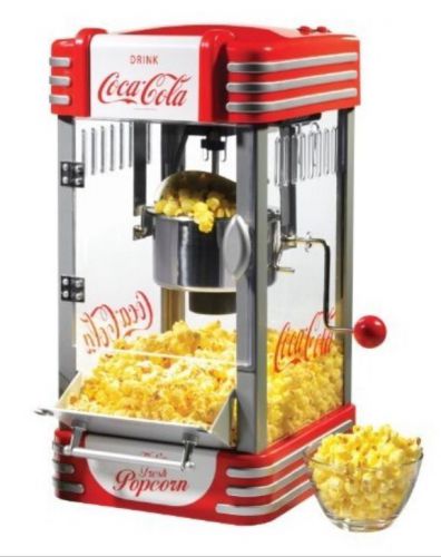 Retro 50&#039;s Style Coca Cola Pop Corn Maker