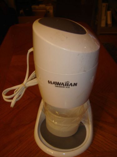 Hawaiian Shaved Ice Machine