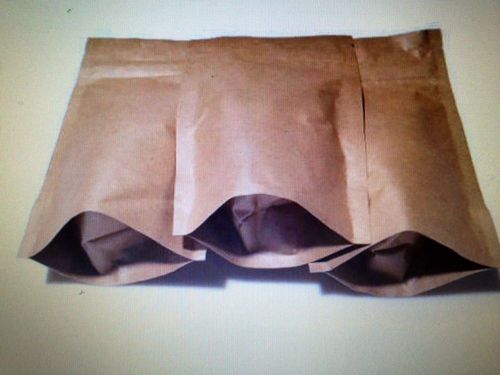 500 Stand-Up Pouch (w/Zipper) - Natural Kraft 16oz