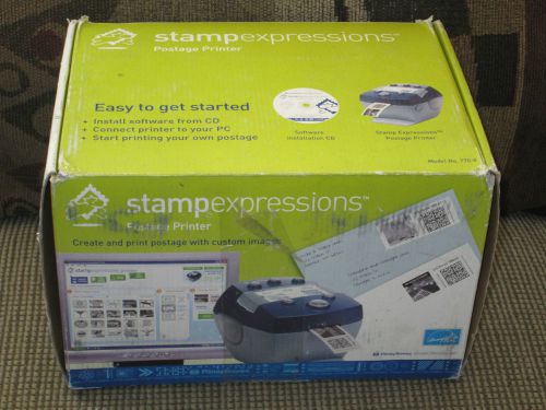 Pitney bowes: small office - stamp expressions personal postage printer #770-8 for sale