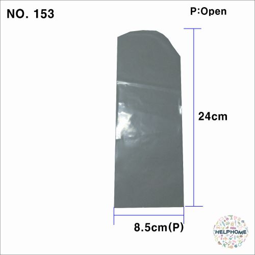 34 pcs transparent shrink film wrap heat pump packing 8.5cm(p) x 24cm no.153 for sale