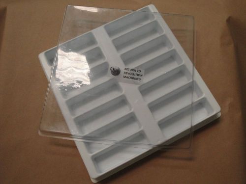 Ready made - 3984-w &amp; 3300-l - plastic trays with lids for sale