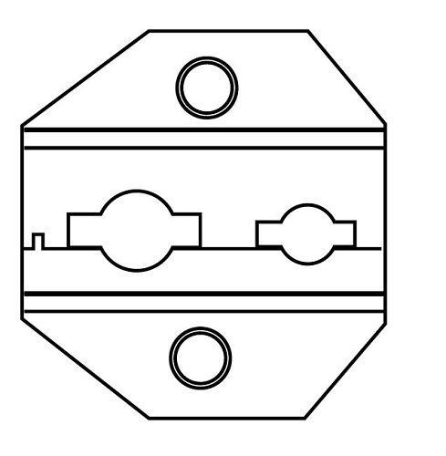 Eclipse 300-070 Lunar Series Die Set for Insulated Flag Terminals