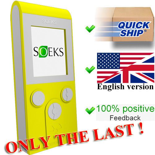 Soeks Defender English Dosimeter/Radiometer/Geiger Counter/Radiation Detector