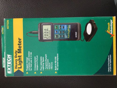 extech light meter