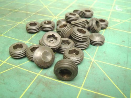 (25) 1/2-20 X 1/4 SOCKET SET SCREWS CUP POINT BLACK OXIDE #57714