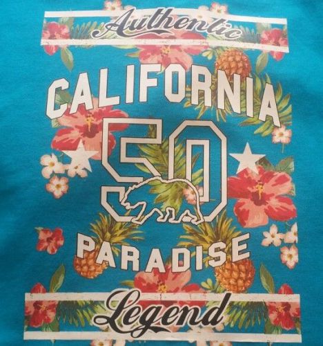 California Republic Paradise 50 Bear  3 PK -PLASTISOL HEAT PRESS TRANSFERS